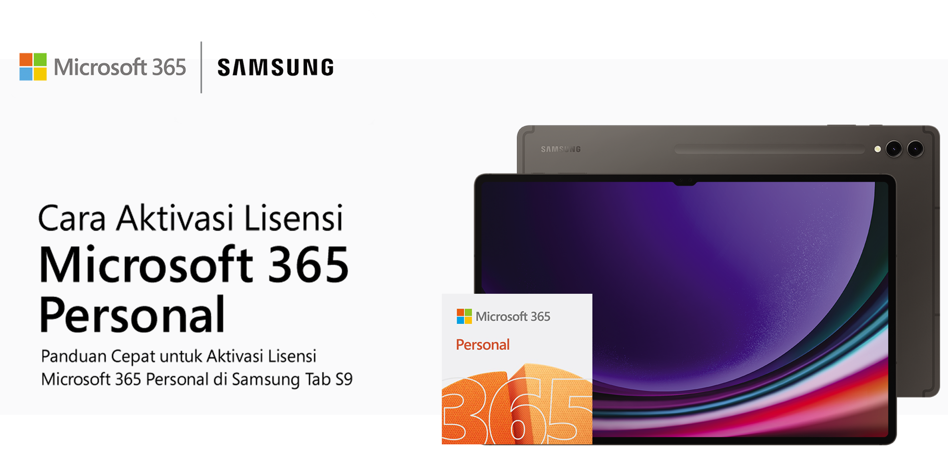 Promo Samsung x Microsoft 365